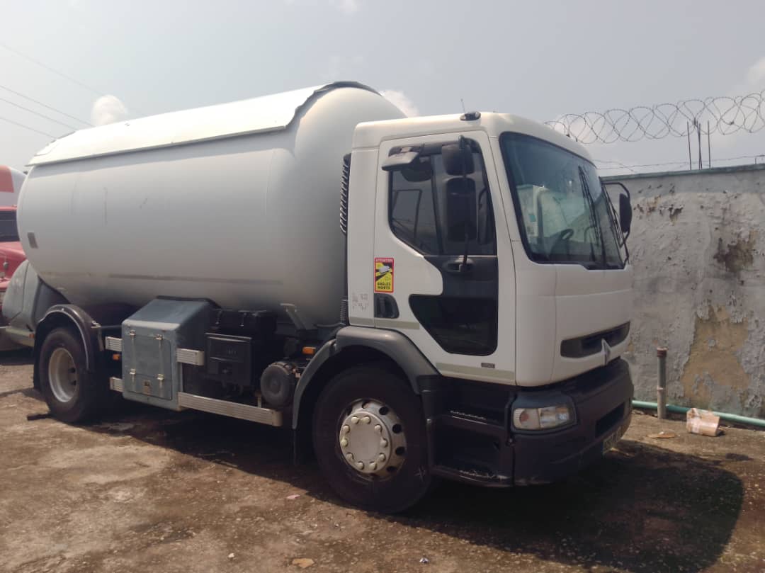 10MT (20,414 LITRES) RENAULT LPG BOBTAIL FOR SALE ( TOKUNBO)